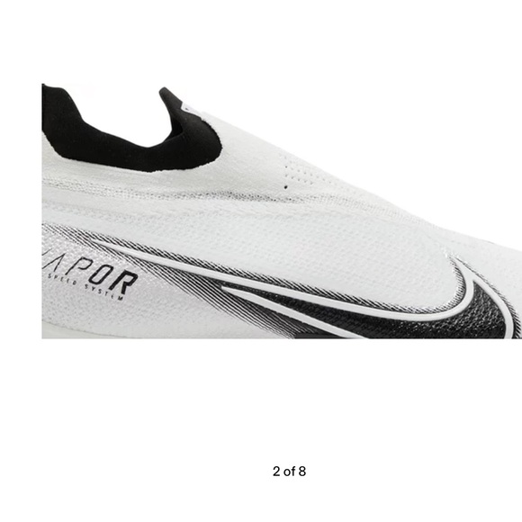 Vapor Edge Elite 360 Flyknit 'White Black' size 14 NWOT - Picture 2 of 5